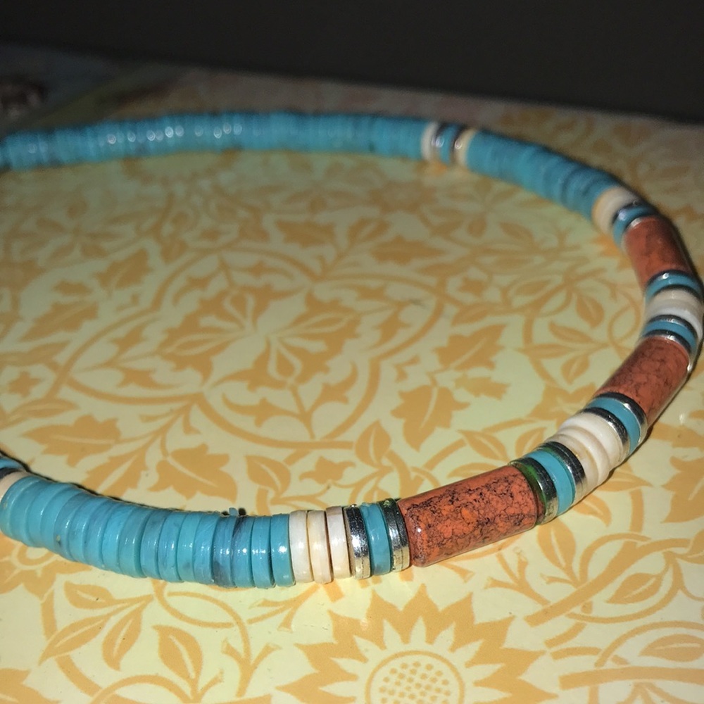 Beachy Fun Choker Sky Sunset Colors Lightweight